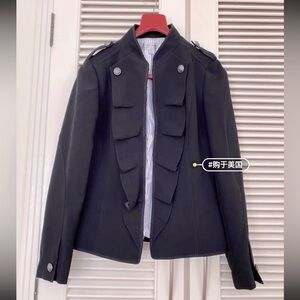 Tahari navy Military Style Women's Jacket